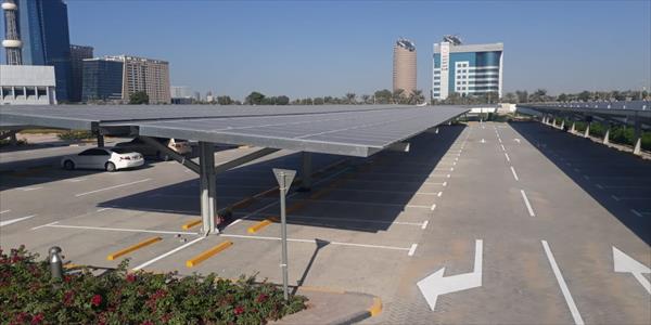Construction of Solar Car Park for Abu Dhabi Police