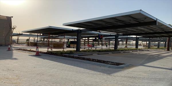 Construction of Solar Car Park for Majid Al Futtaim